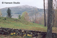 Mt. Monadnock and Stone Wall - Spring